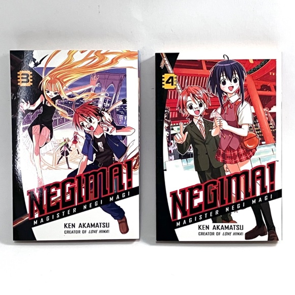 Negima! Magister Negi Magi Manga series by Ken Akamatsu - Volumes 1 through 9 - Picture 3 of 12